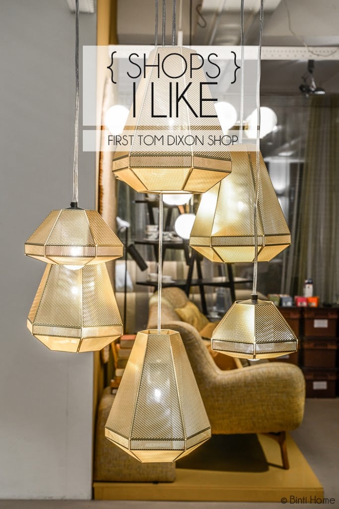 De eerste Tom Dixon shop is geopend bij Co van der Horst