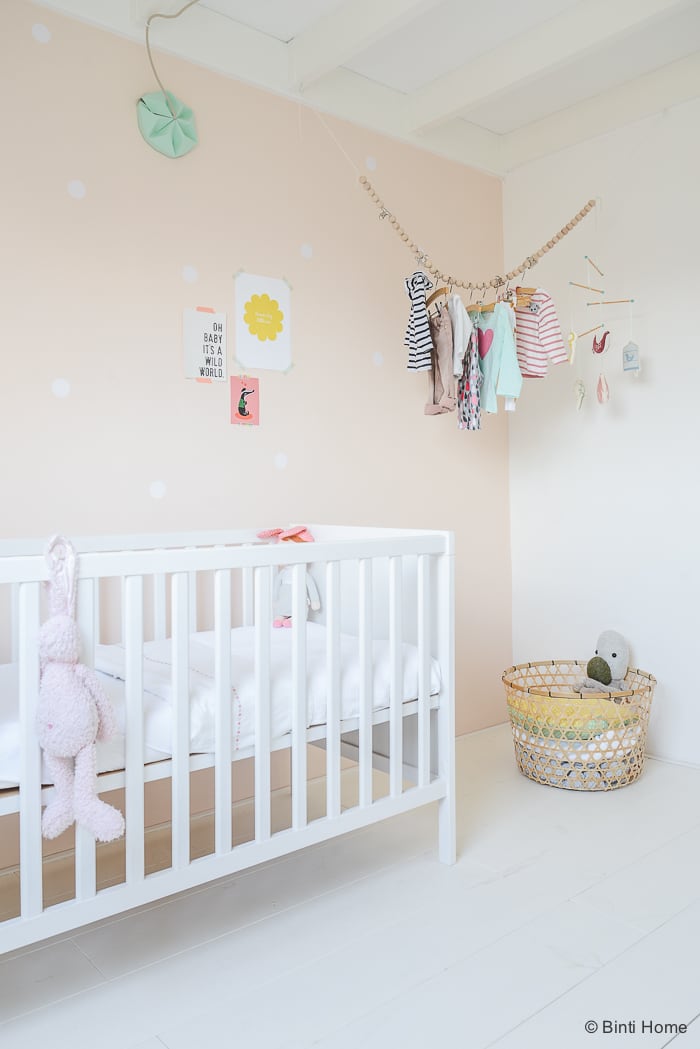Babykamer zachte pasteltinten Binti Home Blog ©BintiHome