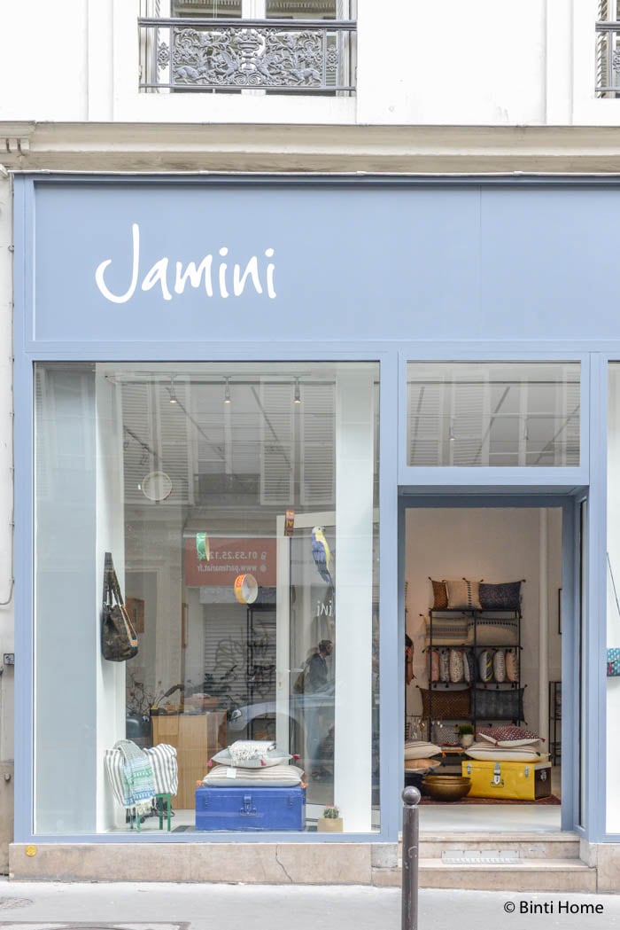 Jamini store Paris ©Binti Home