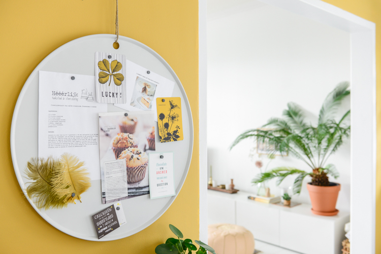 Muur Decoratie Ideeen Voor De Gele Achterwand In De Keuken